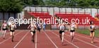 520 Ashlyn Bland (Gateshead) wins the under-17 womens 200 metres at the North Eastern Championships, Gateshead International Stadium.  Photos: David T. Hewitson/Sports for All Pics